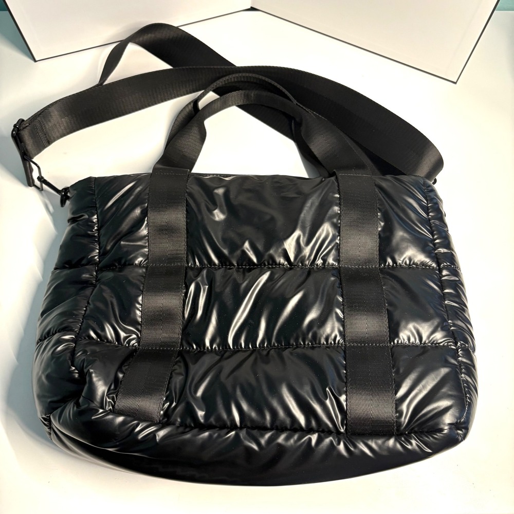 Vintage Havana Women's Black Puffer‎ Tote Bag - Picture 2 of 8